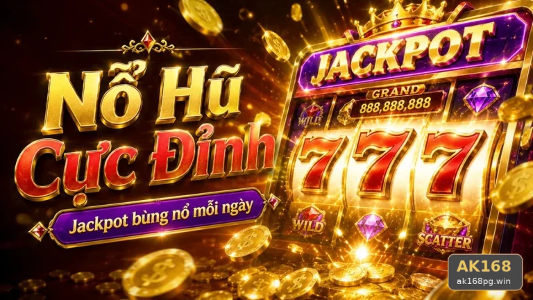 Nổ Hũ AK168 Tại ak168pg.win: Hướng Dẫn Người Mới Kiểm Tra Giao Diện Slot Và Jackpot Trên Thiết Bị Di Động