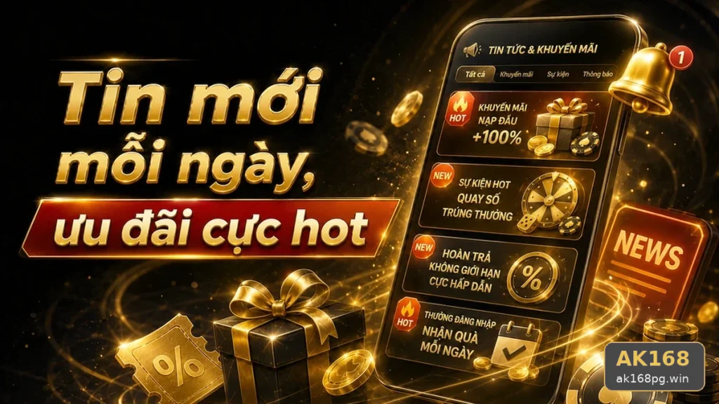 Tin Tức AK168 Tại ak168pg.win: Phân Tích Dữ Kiện, Rủi Ro Và Giới Hạn Ngân Sách Khi Đọc Tin Trên Di Động